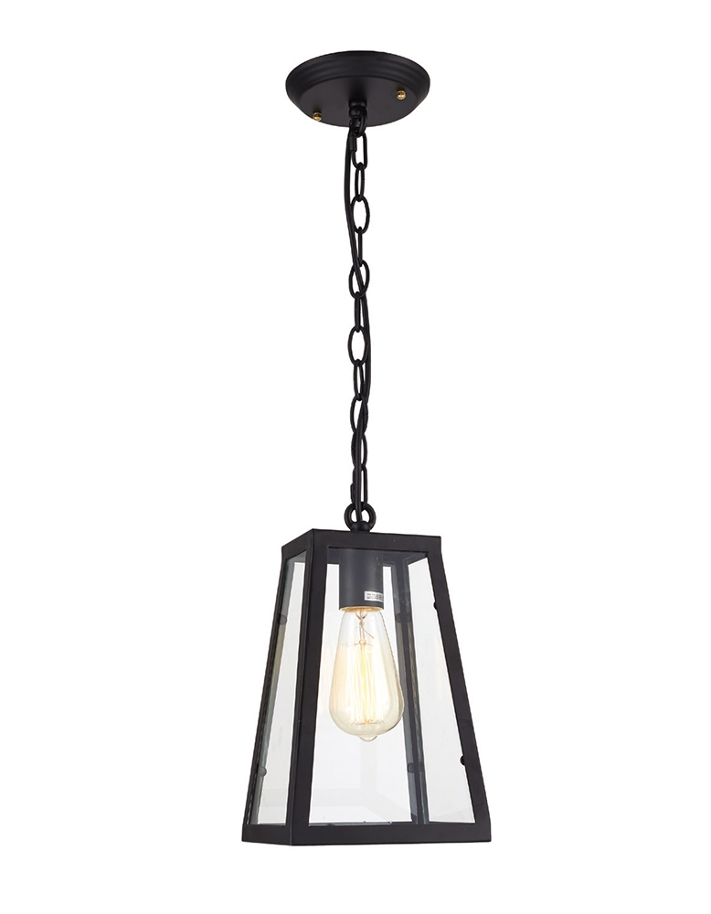 Dekorativna visilica LOFT146-1 crna