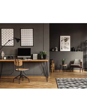 Dekorativna zidna LOFT256W-1S BLACK crna 2