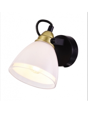 Dekorativna zidna W10146-1 SAND BLACK 1XE14 pijesak crna