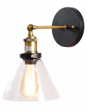 Dekorativna zidna LOFT 137W CLEAR prozirna