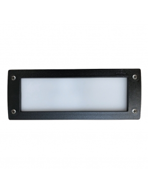 Vanjska rasvjeta zidna LETI 300 crna GX53 LED 6W (2*3W) 3000K