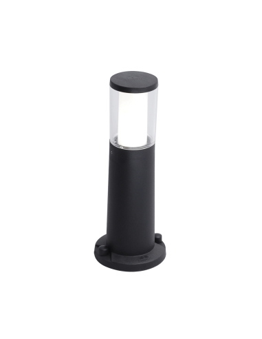Vanjska rasvjeta podna CARLO 400 crna/prozirna GU10 LED 6W CCT