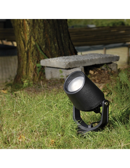 Vanjska rasvjeta podna MINITOMMY EL SPIKE crna FROSTED GU10 LED 6W CCT SET