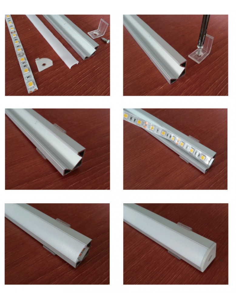 PVC Završetak za aluminijski Profil ALP007 sa...