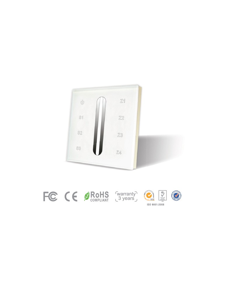 RF Wall Mounted Touch Panel LC 2830A DC LED upravljanja 