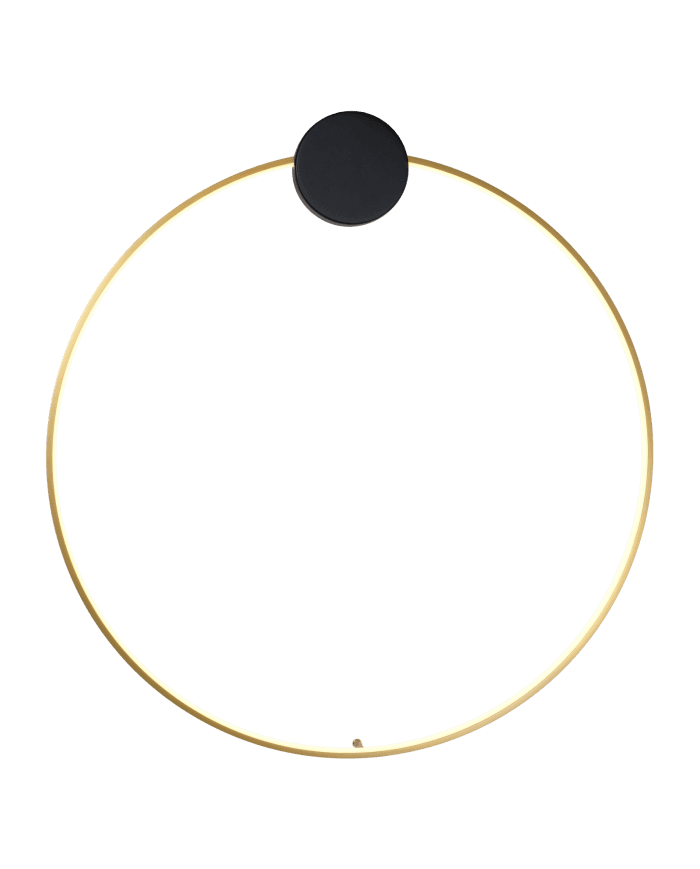 Zidna AL451-80 BLACK/BRASS 32W 3000K 800X60X830
