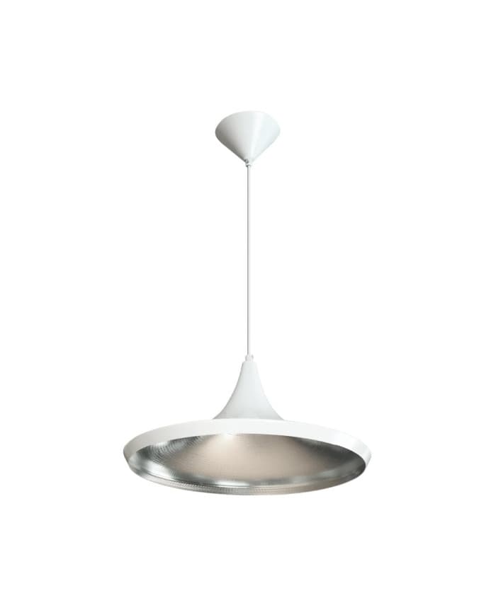 Moderna visilica PD48-1B MT WH/ SILVER inside FI 36X H126 1XE27/60W