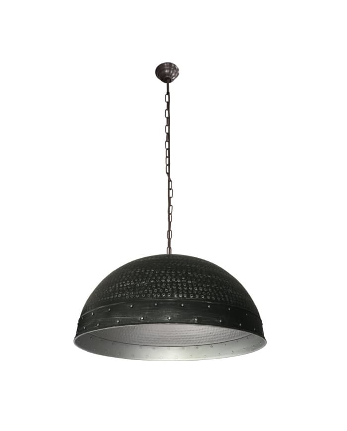 Visilica 3730 Large AntiqPewter , Hand finished - with Rivets E27, 34*60