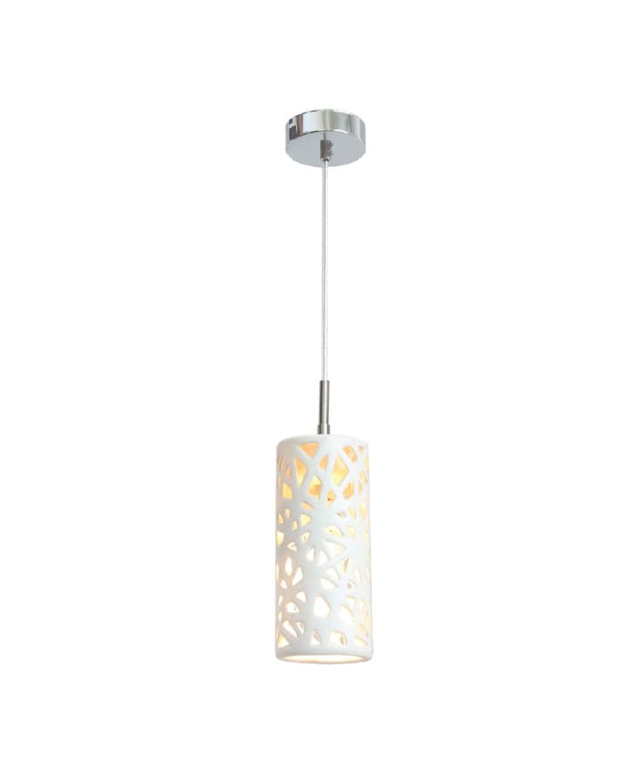 AP11805 - Visilica dekorativna keramička BONNIE E14/40 WHITE