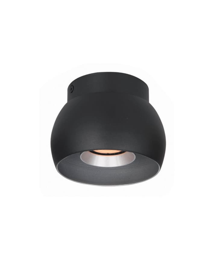 Plafonjera PICCOLLA ALU BLACK/SILVER