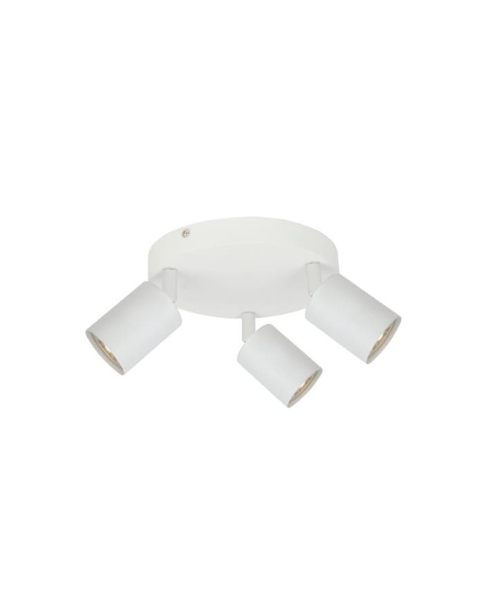 Stropni reflektor SL ROTO3-R white metal base 3*GU10