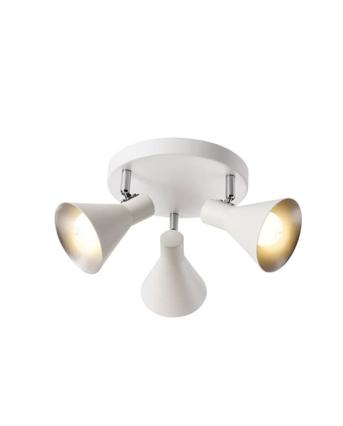 Stropni reflektor C10139-3 MATT WHITE 3*E14