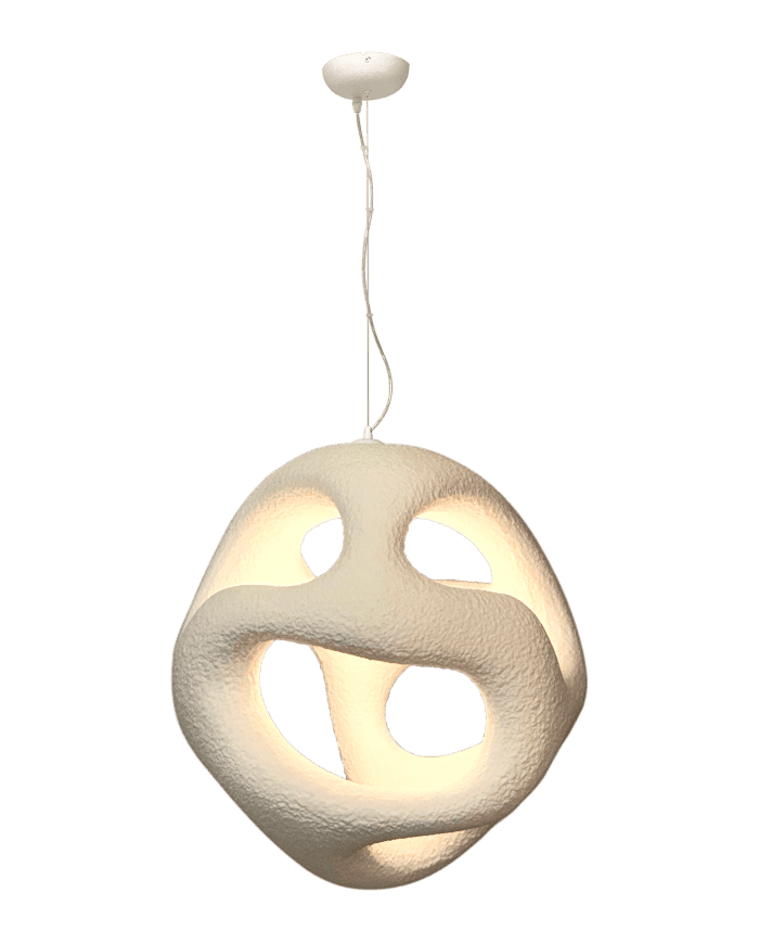 Visilica NUVIRA-P-450 C-074658-1 white IP20 1xE27 D450xH500mm