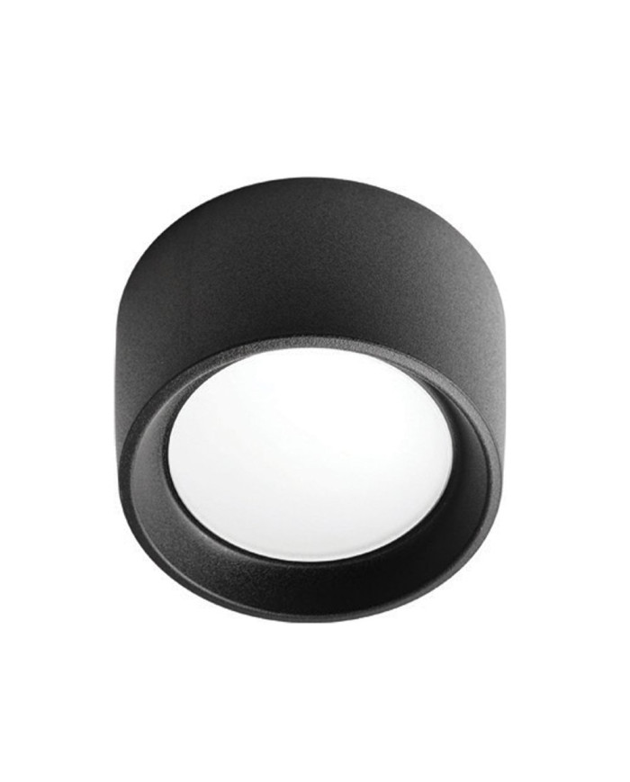 Plafonjera LIVIA 160 BLACK GX53 LED 10W CCT