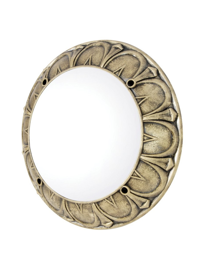 Zidna / stropna svjetiljka RITA E-27 ANTIQUE BRONZE/OPAL