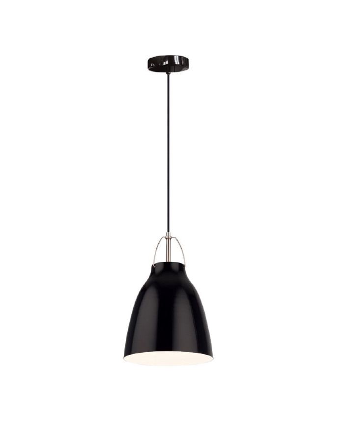 Moderna visilica PD69-1B BLACK/WHITE inside fi40xH55, E27, 60W