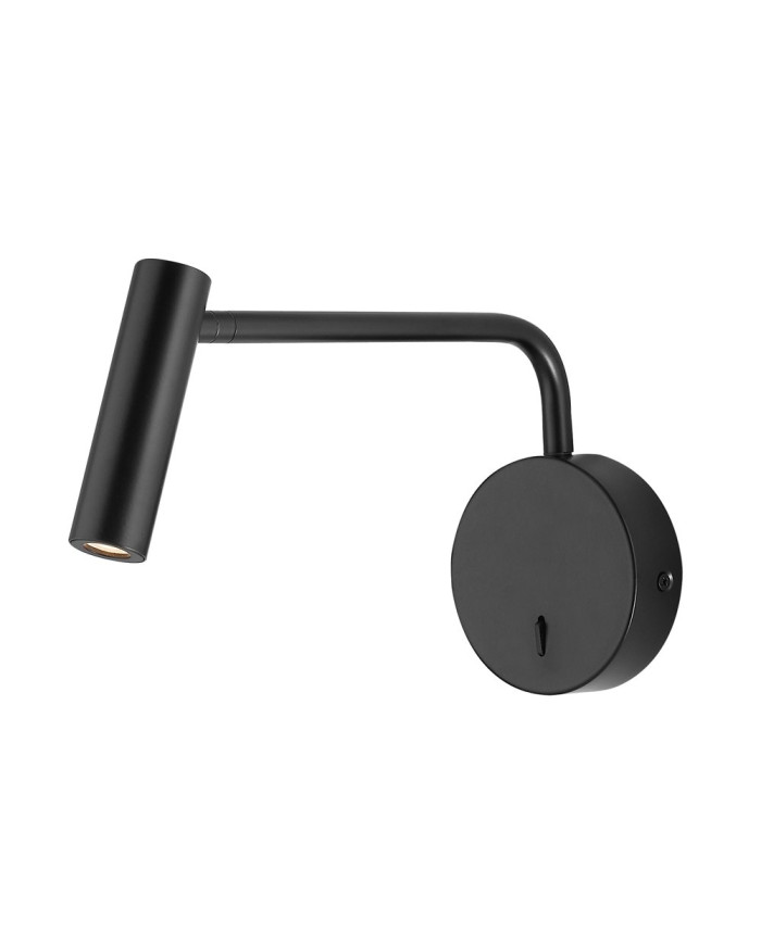 Zidna svjetiljka WL713 Matt Black LED 2,5W 110lm 3000K
