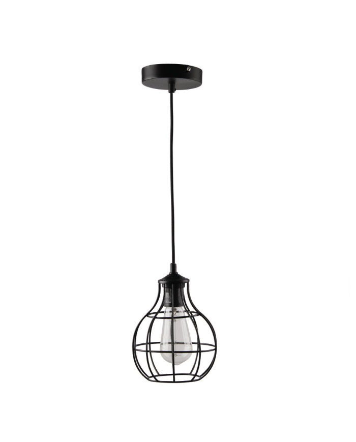 Visilica LOFT4011-1E BLACK D170*H190mm